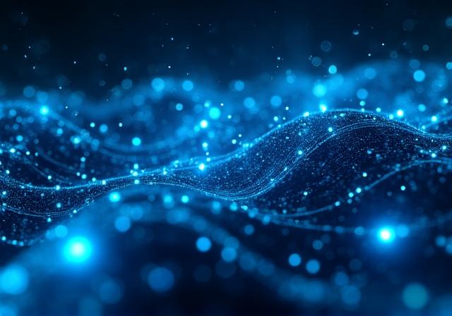 Abstract visualization of data flowing through integrated systems